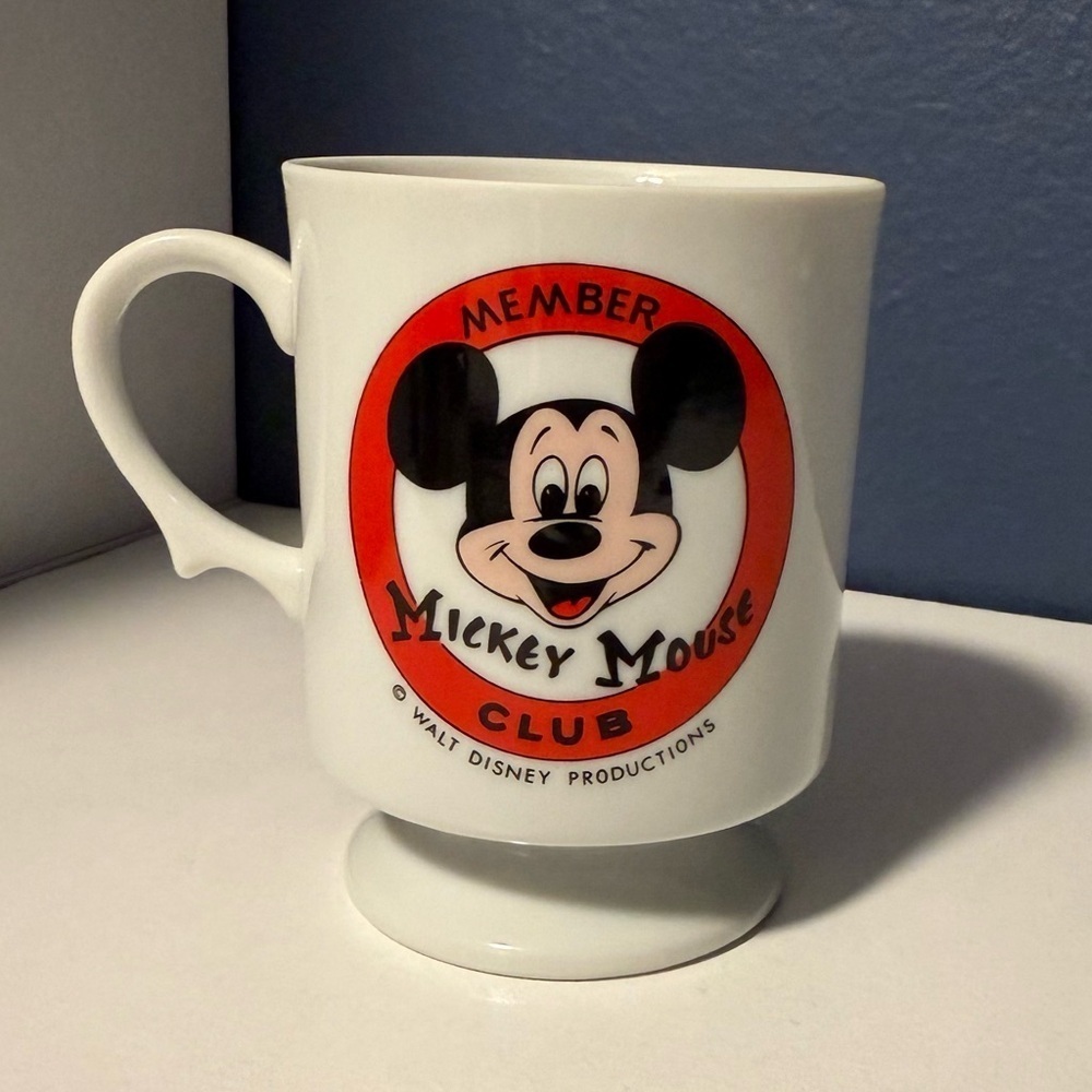Disney Mickey Mouse Club White Mug